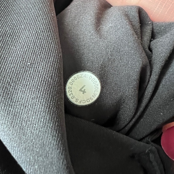 Lululemon Stretch High-Rise Pant 7/8 Length Black - Picture 10 of 10